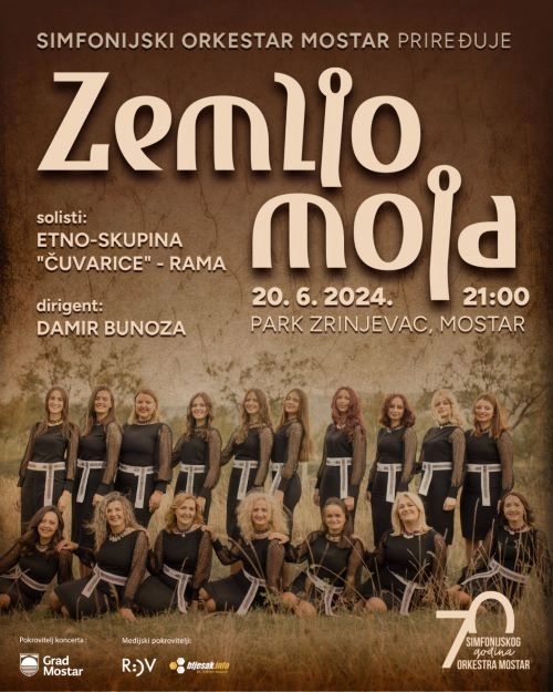U Mostaru koncert 'Zemljo moja' povodom Svjetskog dana glazbe
